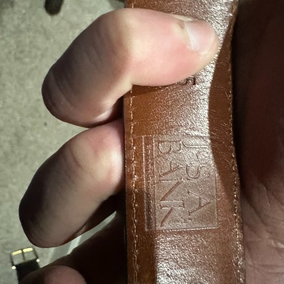 Jos Bank Alligator Belt Size 38 - Picture 4 of 4